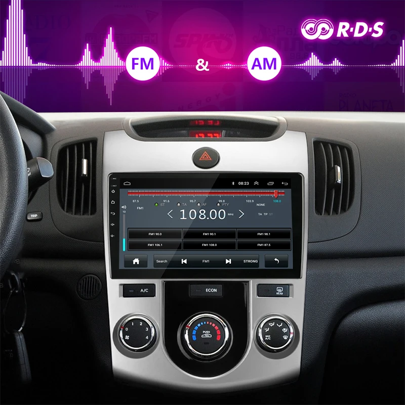 2DIN 2G+ 32G Android 4G+ Wifi автомобильный Радио мультимедийный плеер для Kia Cerato 2 TD 2008-2013 навигация gps Авторадио Стерео головное устройство
