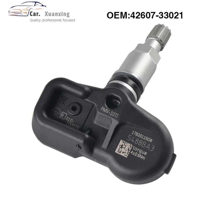 

OEM 4260733021 Tire Pressure Sensor Monitoring System TPMS 315Mhz PMV-107J For Lexus IS250 IS350 RX350 GS300 GS350 42607-33021
