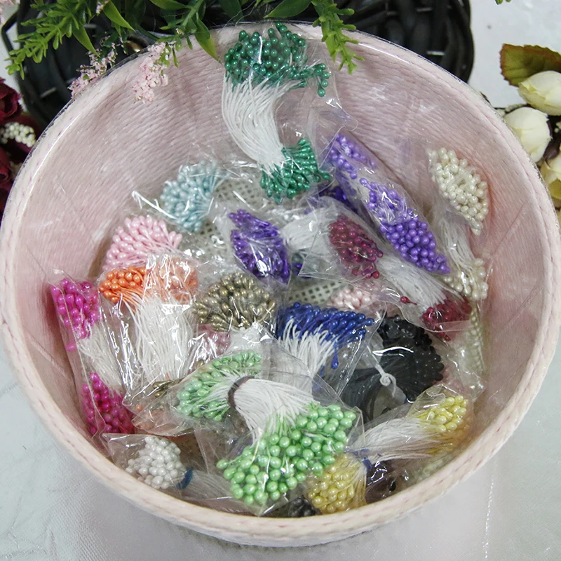 100pcs/lot Artificial Flowers Party Decorations Christmas Decor