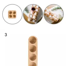 

Double-Row Useful Refrigerator Dispenser Egg Organizer Anti-slip Egg Storage Tray Temperature Resistant for Household