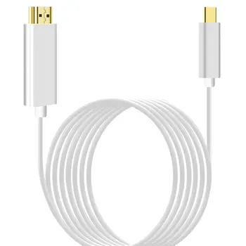 

USB C to HDMI Cable Adapter 4K 1080P 60HZ Type-C to HDMI 2.0 Cable for Macbook for Huawei for Sumsang