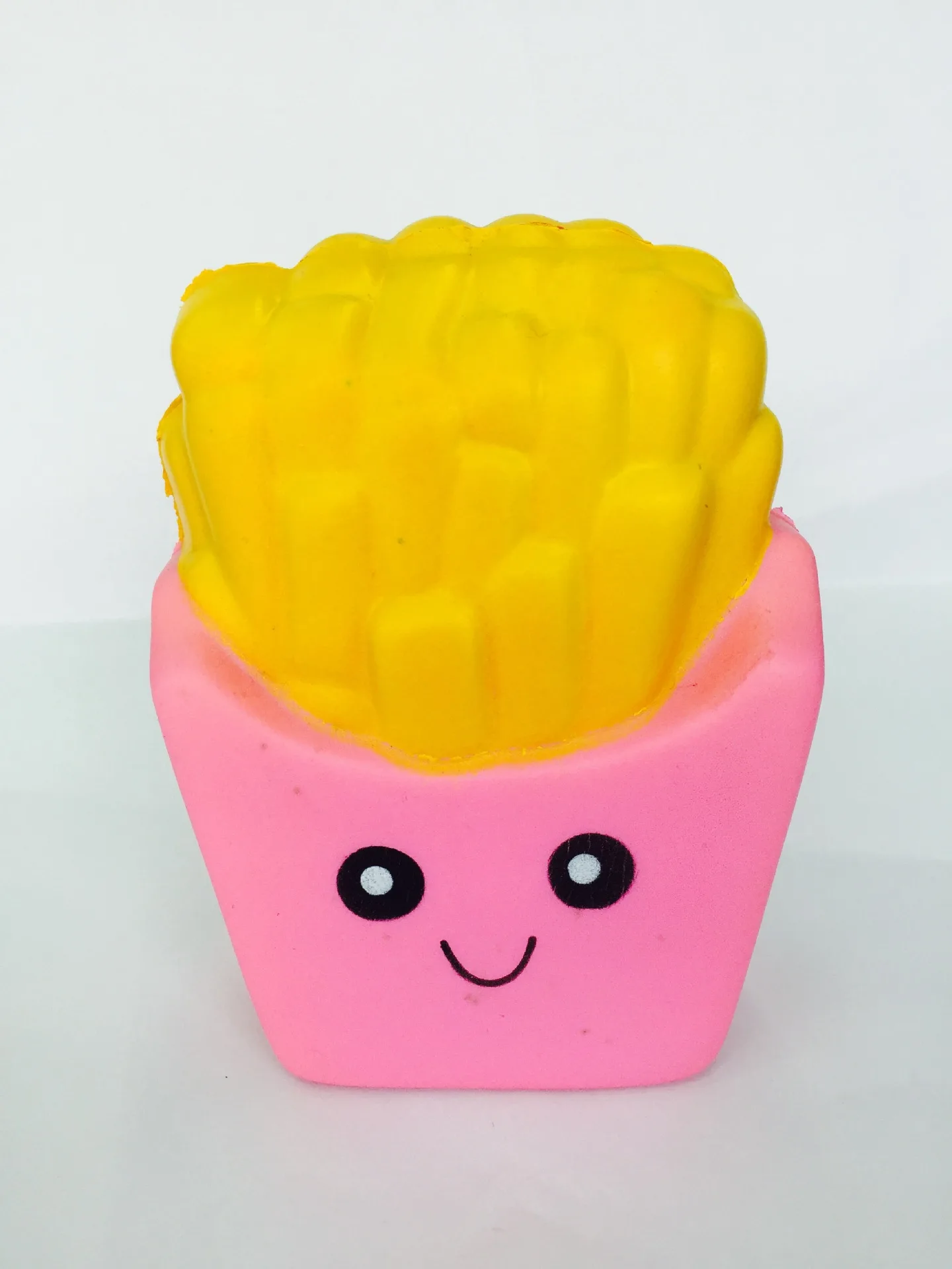 1 шт. картофеля-фри мягкие игрушки анти-стресс Jumbo из мягкой искусственной кожи(PU), игрушка для снятия стресса Антистресс антистресс для сжимания медленно распрямляющаяся игрушка