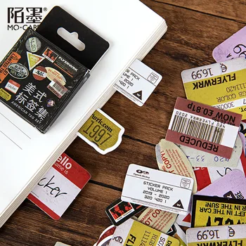 

Acc Modern American Style Tags Scrapbooking DIY Sticker Decorative Diary Sealing Stickers Paper