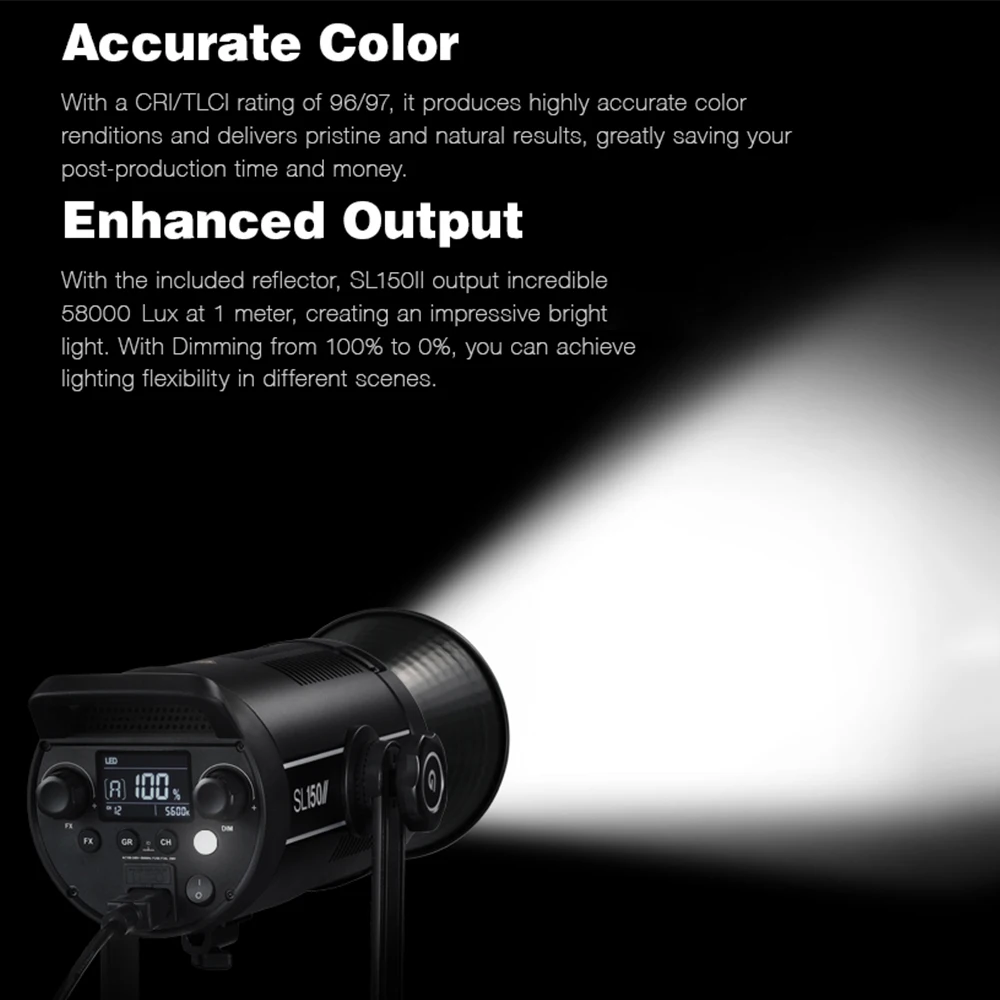 Godox SL60w vs SL150ii LED Video Light Comparison Review SL150w ii  Continuous Video Light 