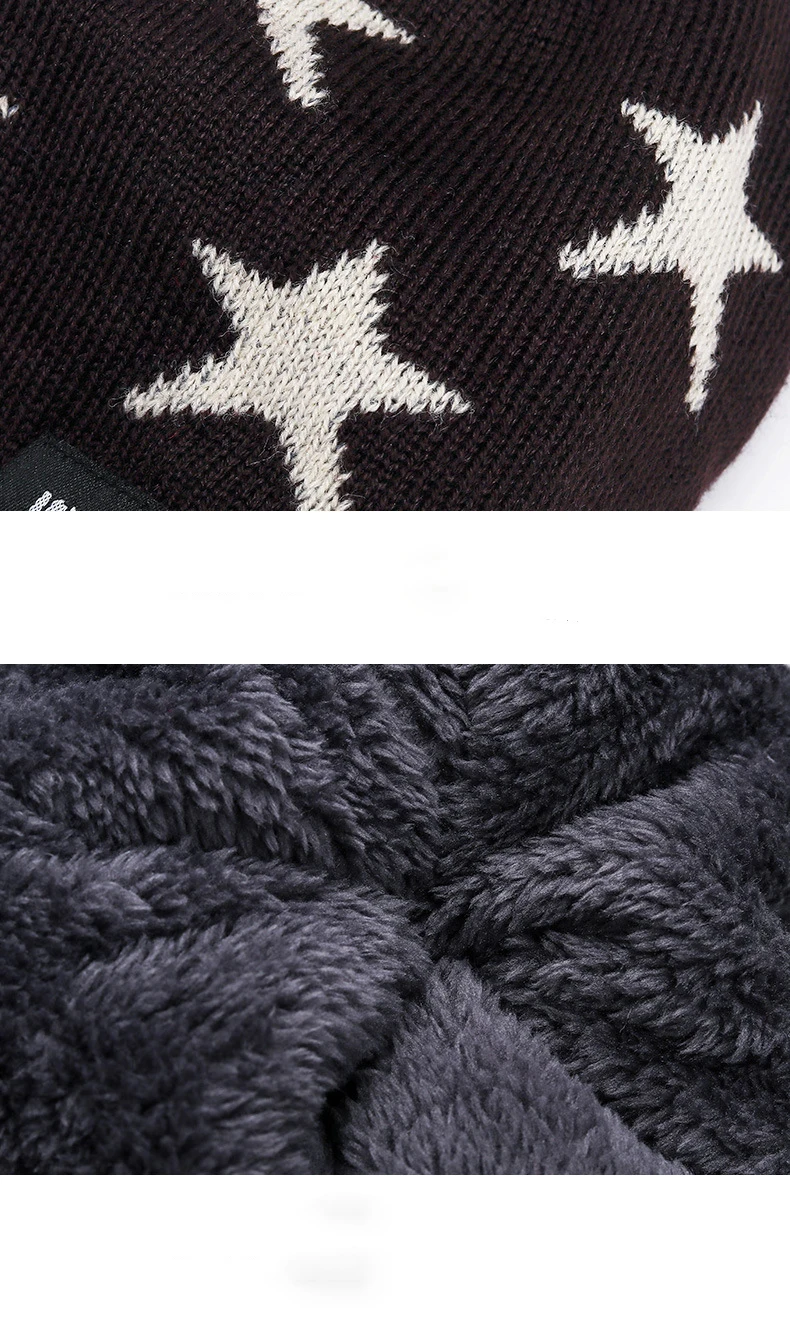 2 шт. зимние вязаные шапочки шапки мужские шапочки Skullies шапка наружные наборы для езды на велосипеде шапочка с шарфом
