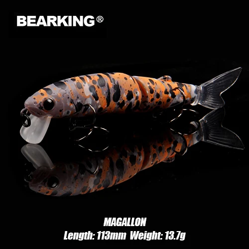 BEARKING 113 мм 16 г, 113 мм 13,7 г, 88 мм 7,2 г новые рыболовные приманки magallon family minnow crank горячая модель приманки - Цвет: Magallon-G