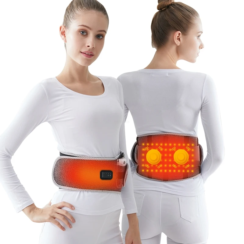 Electric Vibration Massage Wireless Lumbar Spine Brace Far Infrared