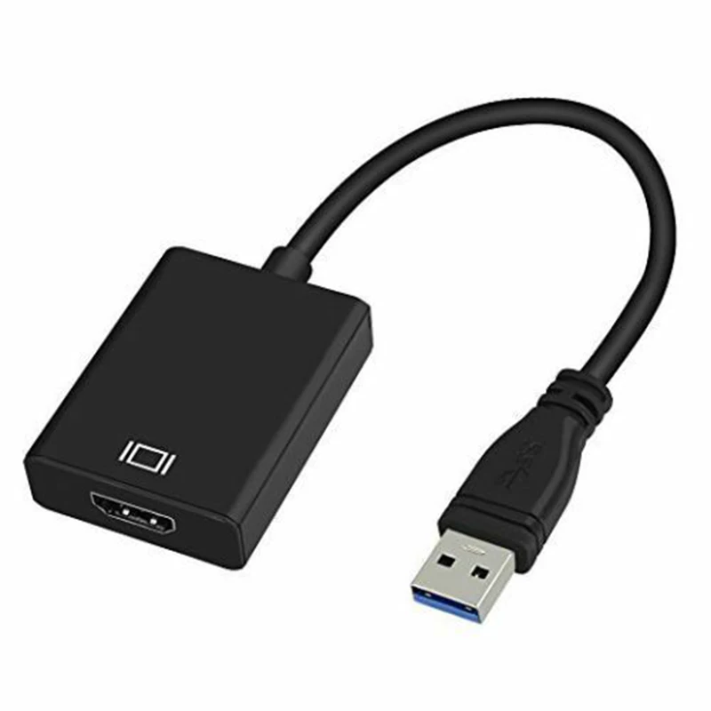 USB 3,0 к HDMI видео адаптер 1080P металлический корпус AV синхронизация USB3.0 к HDMI внешняя видеокарта для ПК ТВ Проектор Монитор