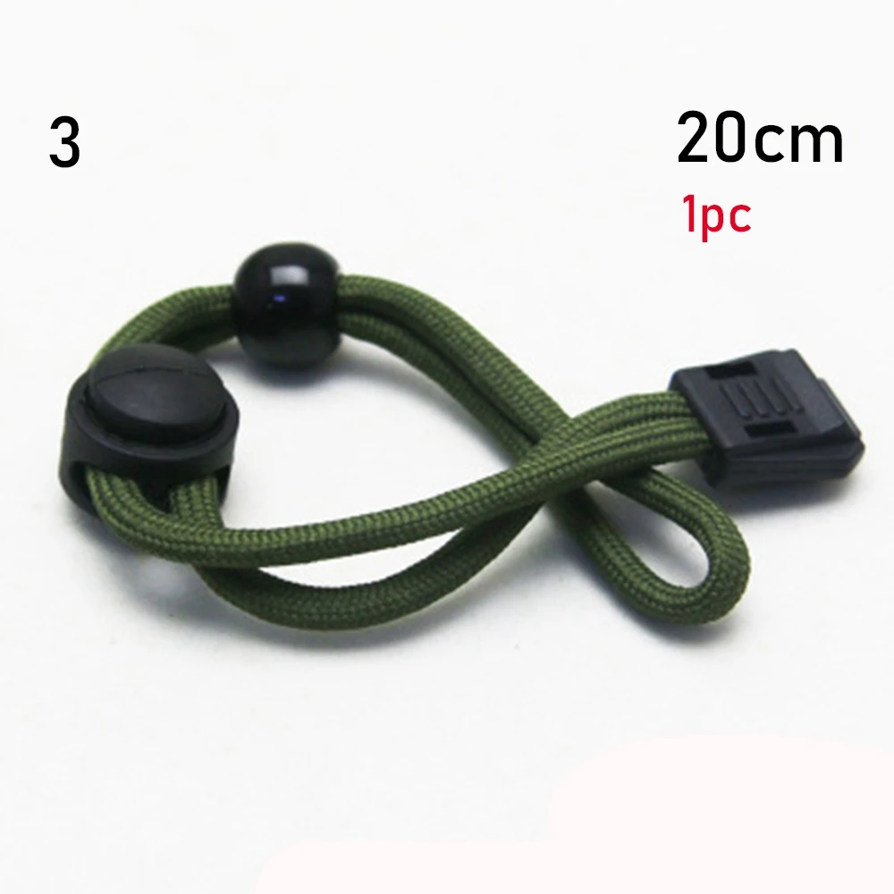 20cm-Style 3 1 шт., тактильные ремешки для фонарика, слинг, EDC инструменты, упаковочный мешок, Паракорд, регулируемые ремни для бутылок, ремень против потери, фонарь для камеры - Цвет: 20cm-Style 3