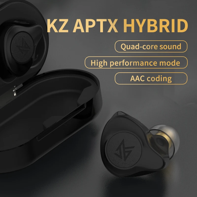 TWS наушники AK KZ S2 с поддержкой Bluetooth 5 0 и сенсорным управлением|Наушники гарнитуры|