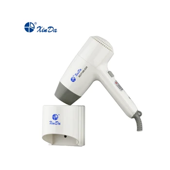 

The XINDA RCY-100 23A Hair Dryer for Home & Hotel Convenience Mounted Base with Safety Switch ABS White