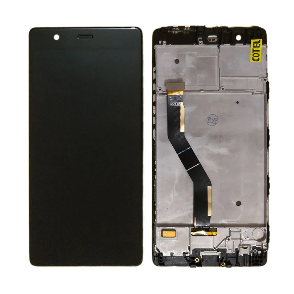 ЖК дисплей для HUAWEI P9 Plus дигитайзер сенсорного экрана с рамкой amoled plus бесплатная
