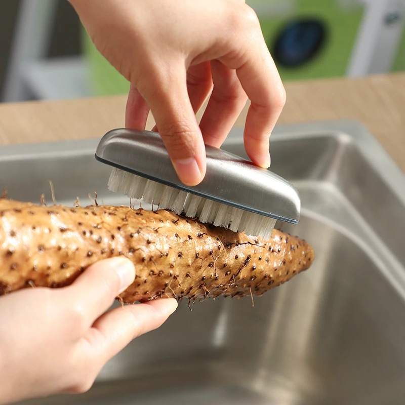 Japan High Quality Fruits Vegetables Cleaning Brush Carrot Potato