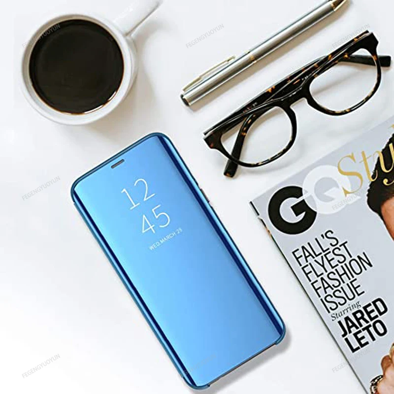 Smart Mirror Phone Case For Samsung Galaxy S20 S10 S9 S8 Plus Note 20 10 9 8 Pro J5 J7 2016 J4 J6 J8 2018 A51 A71 A50 A70 Cover Smart Mirror Phone Case For Samsung Galaxy S20 S10 S9 S8 Plus Note 20 10 9 8 Pro J5 J7 2016 J4 J6 J8 2018 A51 A71 A50 A70 Cover