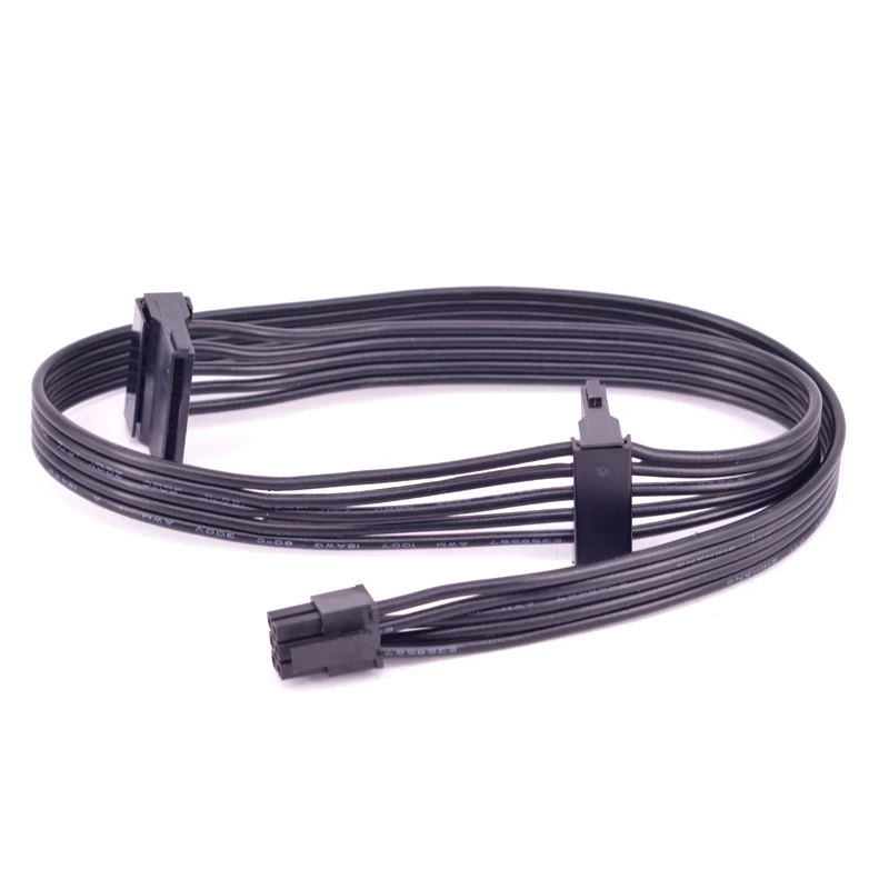 Pci Express 6pin To 2 Sata Power Supply Cable For Dell Vostro 3670 3668