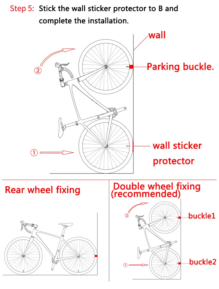 Risk MTB дорожный велосипедный стояночный настенный держатель для велосипеда держатель для горного велосипеда стойка для хранения велосипедных шин крепление
