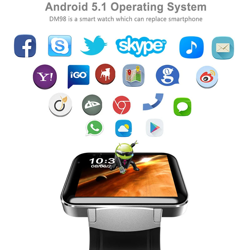  DM98 Smartwatch 2.2