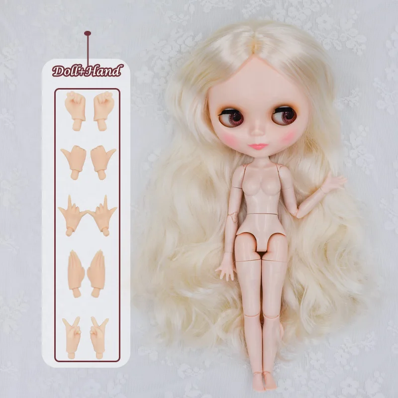 Куклы блайз Нео-кукла NBL кукла блайз индивидуальные блестящие лицо, 1/6 BJD кукла на шарнирах Ob24 кукла blyth для девочек, игрушки для детей NBL13 куклы бжд - Цвет: HNBL24