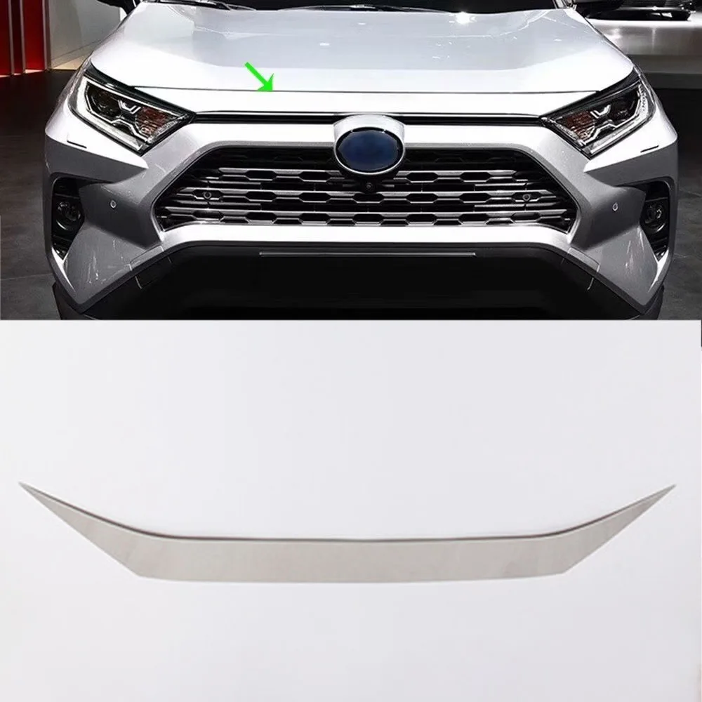 Lsrtw2017 для Toyota Rav4 капот двигателя автомобиля Передняя решетка отделка декоративные аксессуары для интерьера молдинги