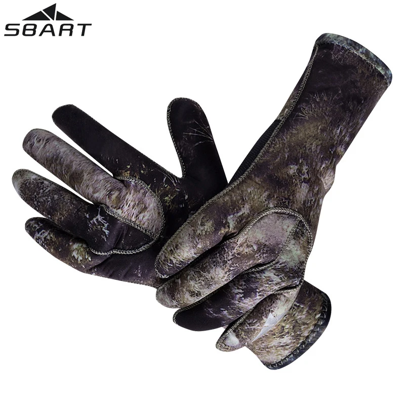 Neoprene Scuba Diving Gloves, Spearfishing Gloves, Keep Warm Swimming Gloves,  Full Finger Snorkeling Protective Equipment 3mm - AliExpress