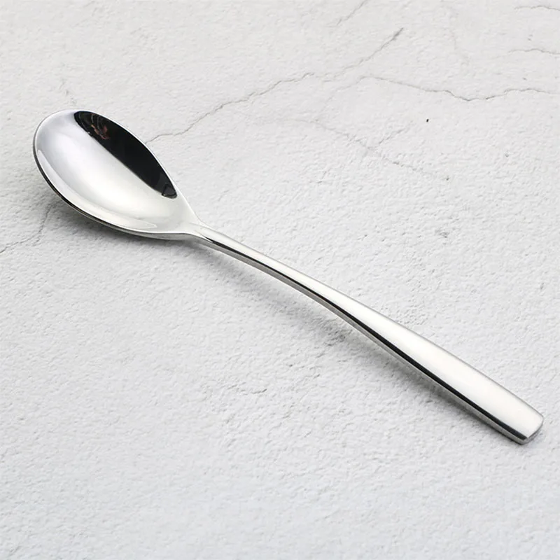 Tea-Spoon 4 шт./компл. Нержавеющая сталь столовый нож вилка, ложка, посуда S Чай k Ножи, столовая ложка, вилка, столовые приборы стол Еда вилка Ножи Чай ложка - Цвет: Tea-Spoon