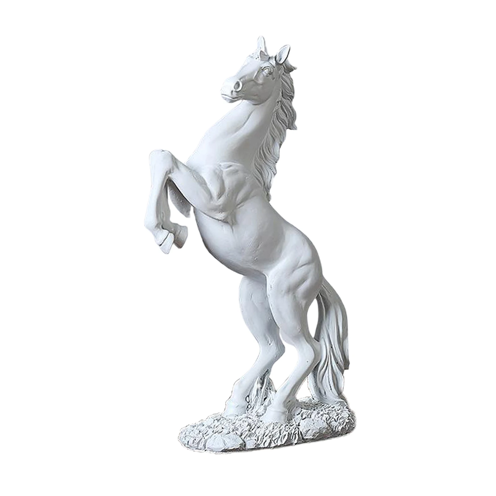 Modern Horse Statue Animal Sculpture Home Office Ornaments Figure Collection