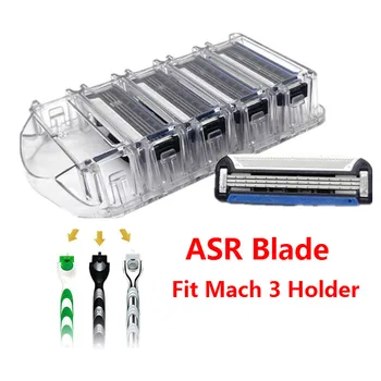 

TFLYSHAVE Man's Shaver Manual Shaving Razor USA Blade 3 Layer Blade Machine for Shaving Compatible for Mach 3 Handle