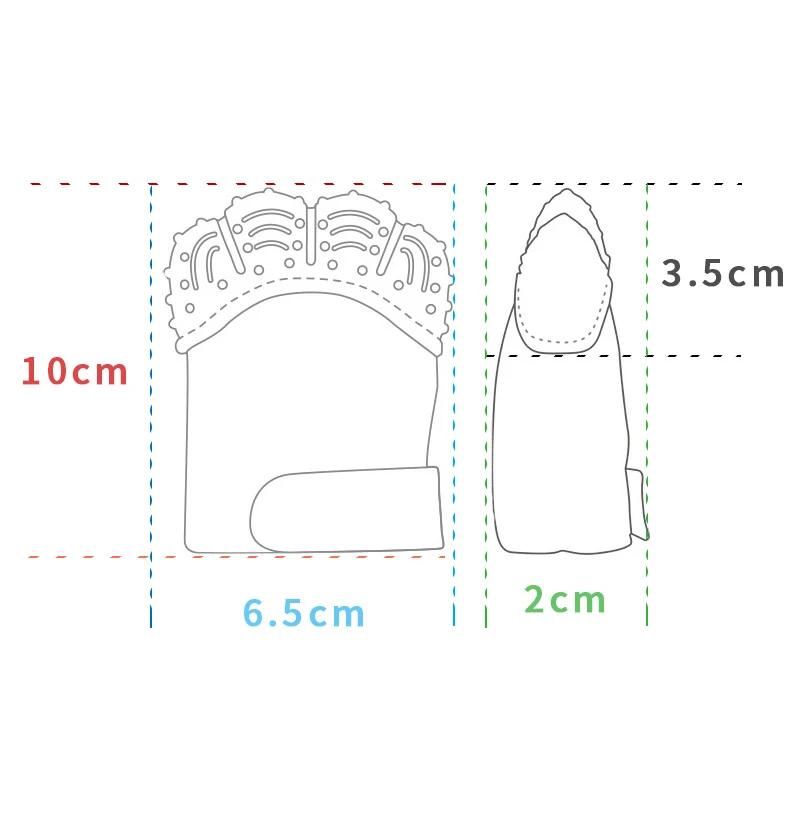 Детские Силиконовые варежки, Прорезыватель для зубов, перчатка, звук, Прорезыватель для новорожденных, жевательные варежки для кормления, Прорезыватель для зубов, натуральный, стоп, всасывающий большой палец, игрушки
