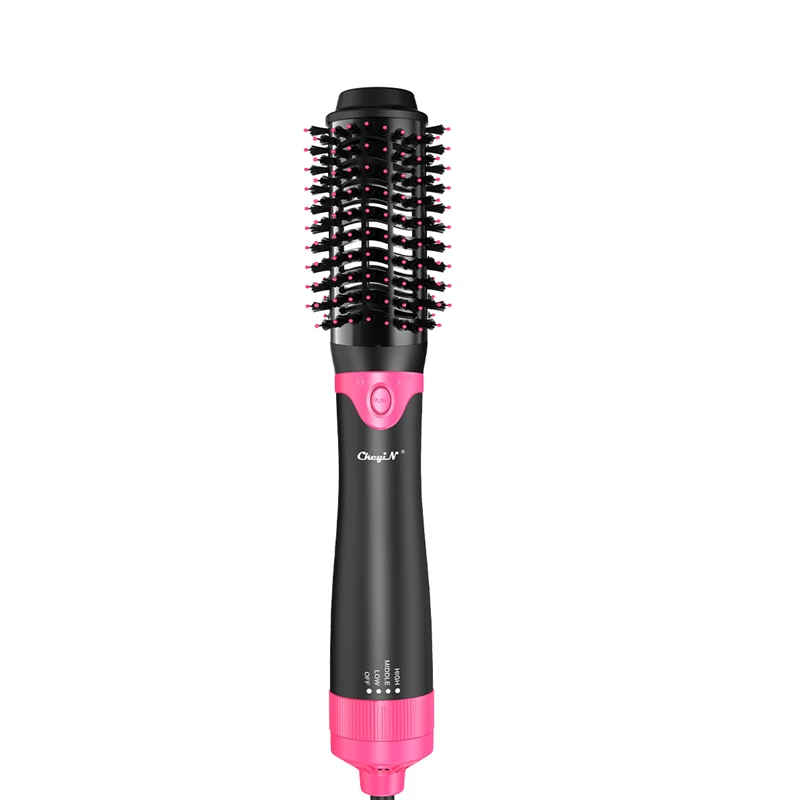 Escova de Secador de Cabelo Acima do ar 3 em 1 Intercambiáveis Rápido Aquecer Quente Pente Rolo Modelador Cabelo Elétrico Abaixo Secador 3 Velocidades 31 1000 w 16 do ar quente pente rolo modelador cabelo
