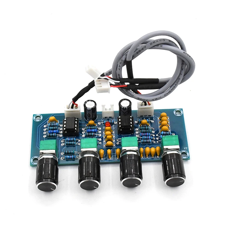 Плата цифрового усилителя NE5532 Tone плата предусилителя Pre amp с регулировкой