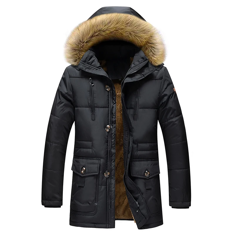 7xl зимняя мужская куртка со стоячим воротником, мужская куртка-парка, мужские военные плотные куртки и пальто, мужские зимние парки, YA501