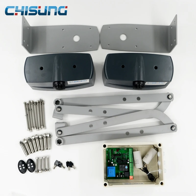 US $300.80 Electric Automatic Gate Opener Motor Actuator Curve Arm Motor Folder Gate Opener For Heavy Duty Door