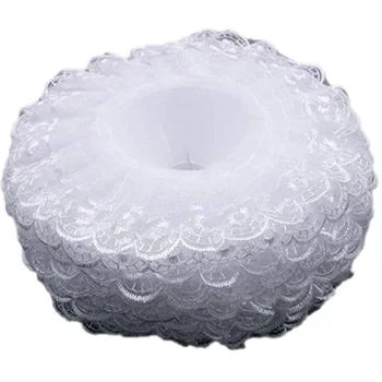 

6Pcs Lace Bouquet Collar, Lace Collar DIY Bouquet Holder Wedding Bridal Bouquet Collar White Lace Decoration Bouquet Holder