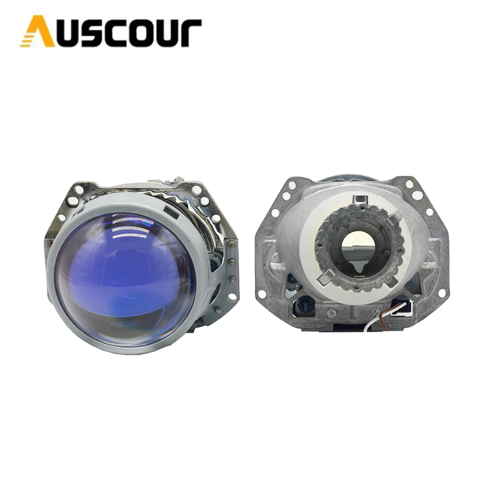 3.0&quotBlue Coating Full Metal H4 Hella5 HID Bi Xenon Retrofit Car Headlight For D2S D2H Bulb Assembly Modify | Автомобили и