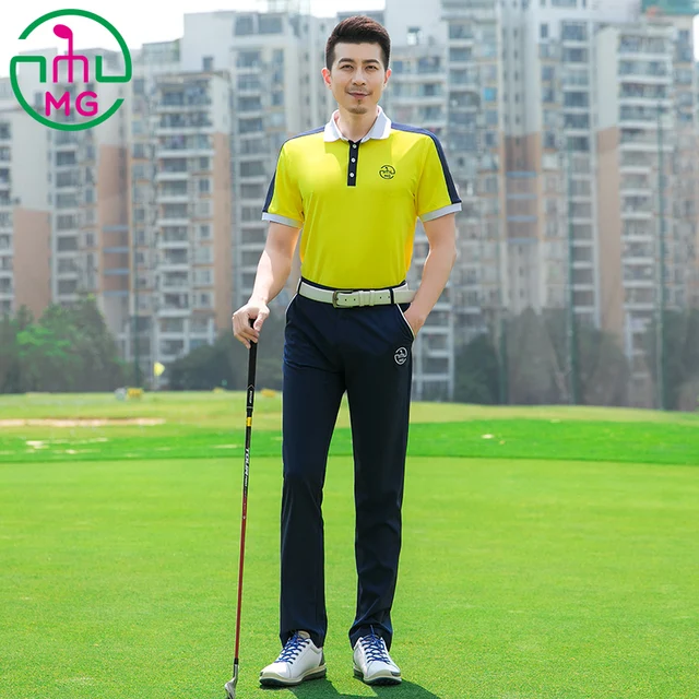 Traje verano Pantalones ropa deportiva ropa de hombre de manga corta béisbol pantalones largos otoño ropa de pareja|Pantalones de golf| - AliExpress