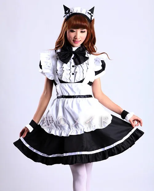 

New Arrival Maid Cosplay Dress Women Japanese Anime Lolita Uniform Halloween Costume for Adult Carnival Party Dress Up