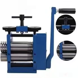 3(80mm) Manual Rolling Mill Machine Metal Silver Jewelry Press Making DIY  Tool