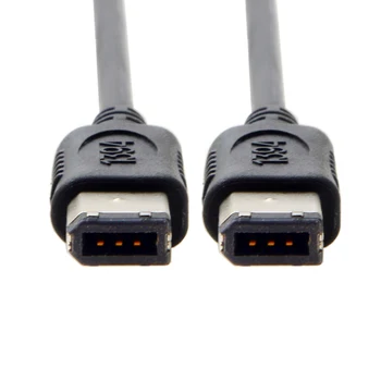 

10pcs/lot 1.8M 6pin Firewire 400 Firewire 400 6 6 iLink Cable IEEE 1394