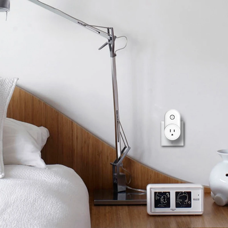 Умный Wi-Fi адаптер питания розетка дистанционного голосового управления Homekit для Echo Alexa Google Home Assistant