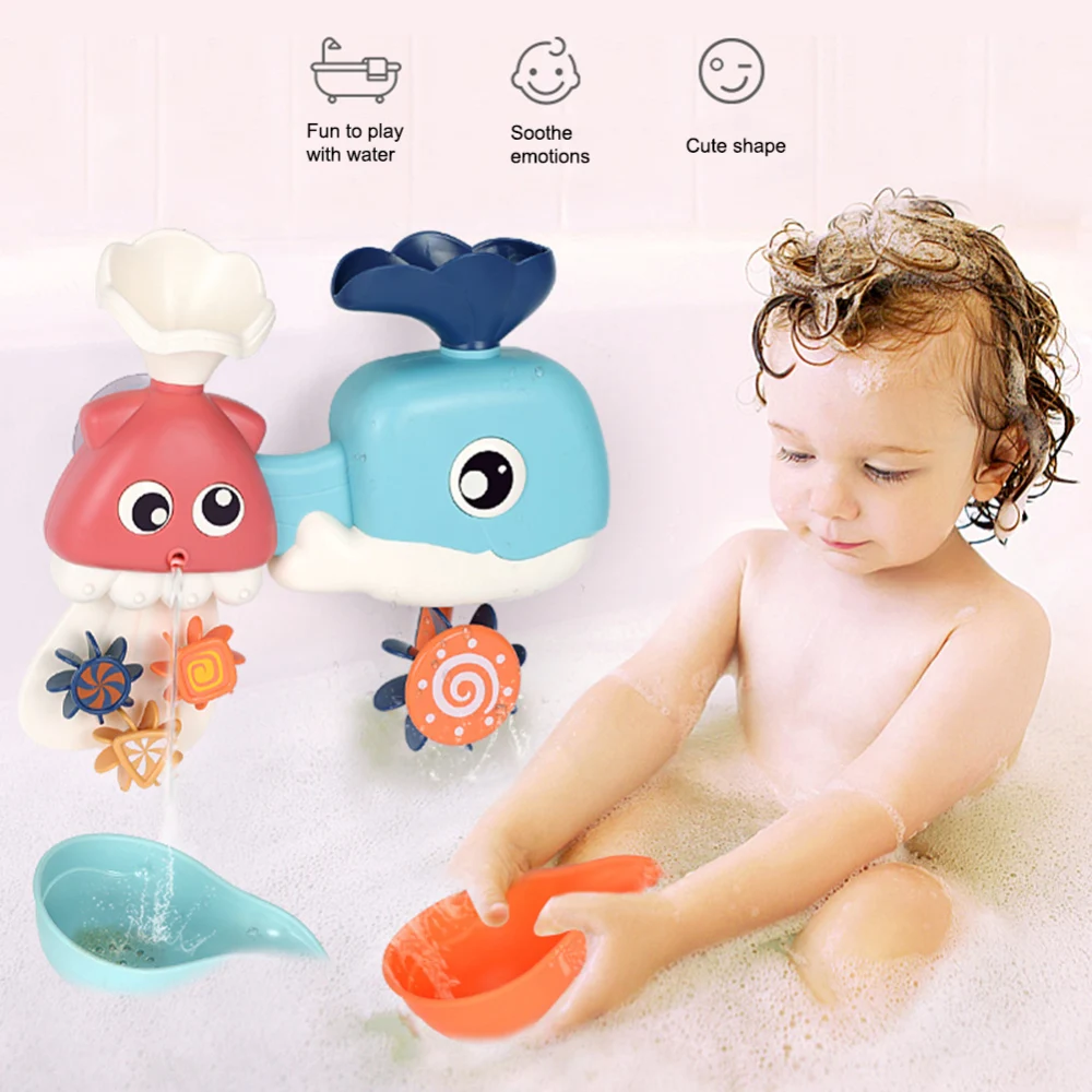 Детская ванна для ванной, игрушки для воды, летняя вода, забава игра для ванны, спрей, игрушки, детский душ, развивающие игрушки для детей, подарки