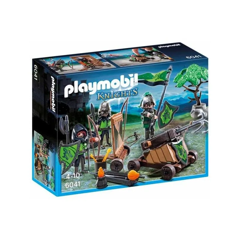 Knights of the with catapult Playmobil -