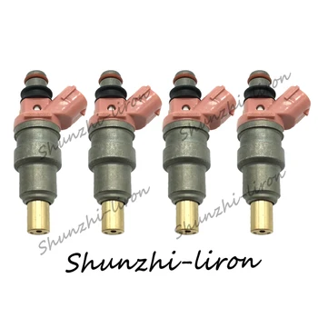 

4pcs Fuel Injector Nozzle For Toyota RB26DETT CA18DET 650cc OEM: 1001-87097 63563 1001 87097 100187097