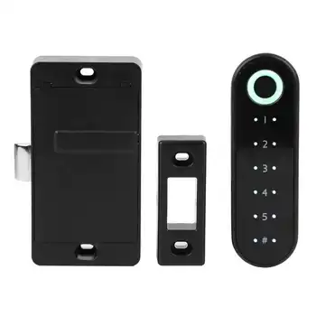 

cerradura electronica Household Semiconductor Smart Drawer Lock Fingerprint Lock for Office Files Cabinet