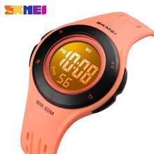 SKMEI Fashion Children LED Digital Watch 5Bar Waterproof Kids Sport Watches For Boys Girls Wristwatch Montre pour enfants Clock