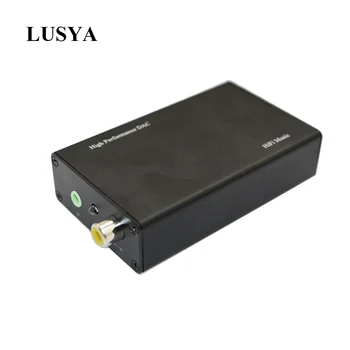 

Lusya ESS9023 USB DAC decoder OTG external audio card Amp USB to Optical fiber coaxial 24BIT-96K G5-006