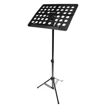 

Folding Sheet Music Stand Aluminum Alloy Tripod Holder Height Adjustable Rack