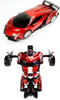 

Remote Control Robot RC Transformation Toys One Key car Action Figures class Electronic Transform Posion VS Jia Qi TT667 FSWB