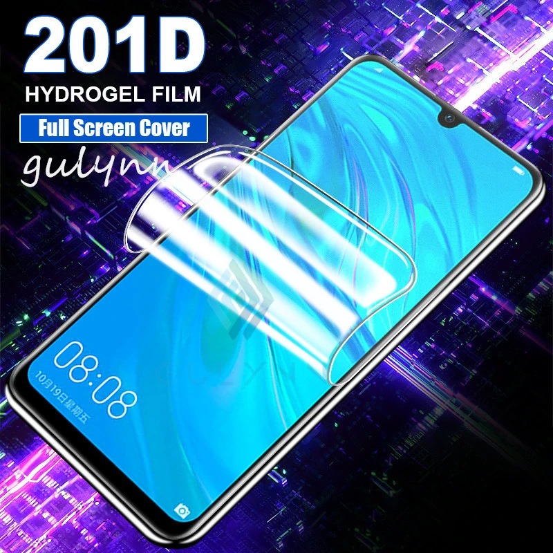 Гидрогелевая пленка 201D с полным покрытием для Xiaomi Redmi 7A Note 9 8 7 6 4X K20 Pro Защита