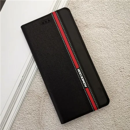 Кожаный чехол-бумажник для Xiaomi redmi note 7 pro, чехол для Xiaomi redmi 5 Plus, 6, 7, 6A, 7A, Note 5, 6 Pro, роскошный чехол-книжка для телефона - Цвет: black 1009