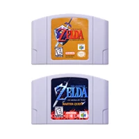 

Video Game Cartridge Console Card 64 Bits Legend of Zeldaa Series For Nintendo64 Work on USA Version Consloe (NTSC)